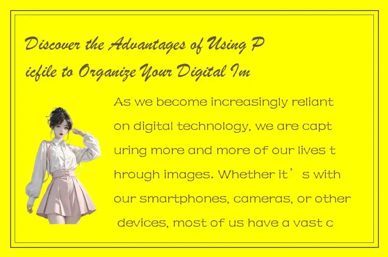 Discover the Advantages of Using Picfile to Organize Your Digital Images