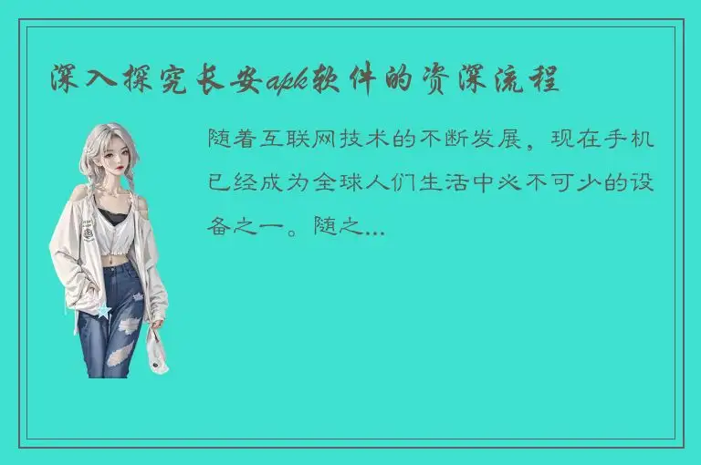 深入探究长安apk软件的资深流程