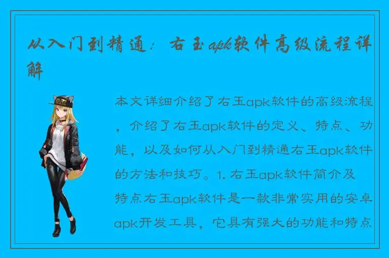 从入门到精通：右玉apk软件高级流程详解