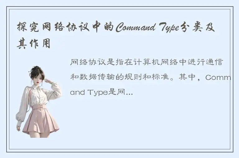 探究网络协议中的Command Type分类及其作用