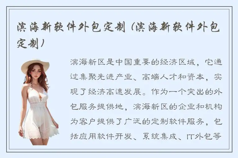 滨海新软件外包定制 (滨海新软件外包定制)