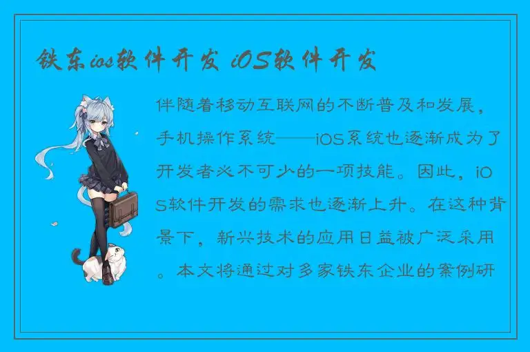铁东ios软件开发 iOS软件开发